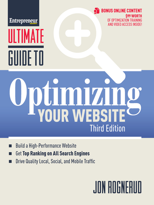 Title details for Ultimate Guide to Optimizing Your Website by Jon Rognerud - Available